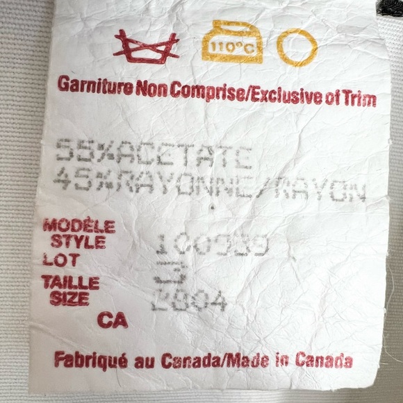 Vtg 80s 90s white power shoulder fringe sleeve military western peplum jacket 3 - Picture 15 of 17